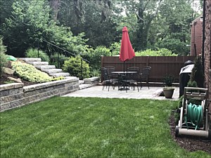 Mt. Lebanon Paver Patio, Steps - Retaining Wall